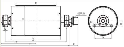 半磁電磁輪